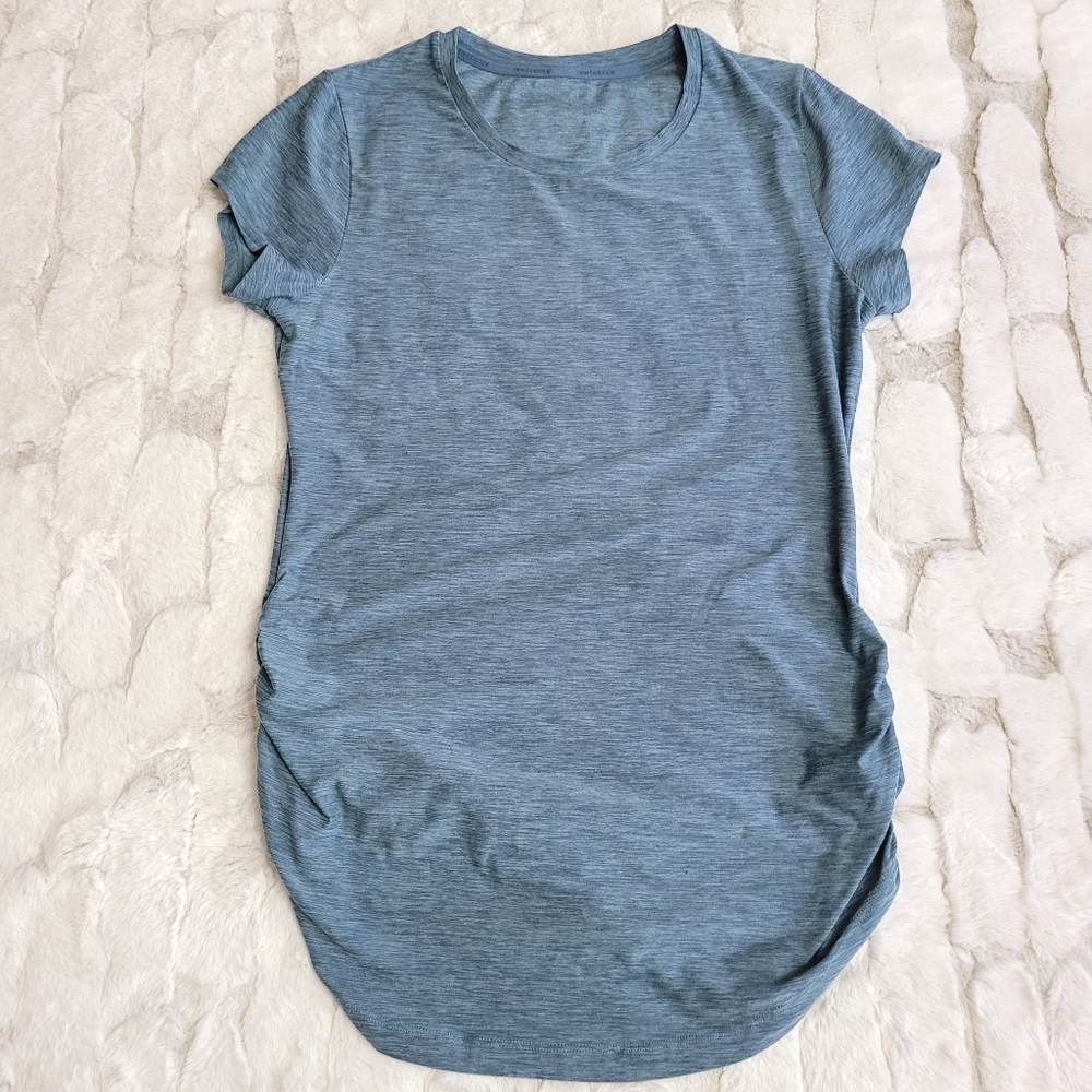 New Balance Women's Heather Blue Tranform Perfect Tee